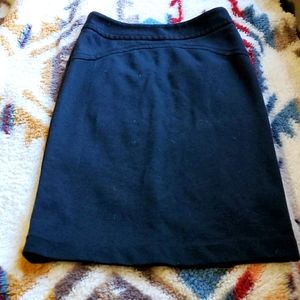 Black pencil skirt